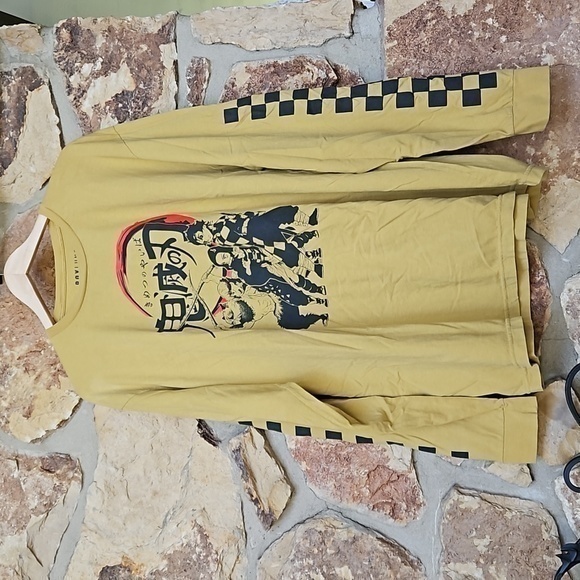 BoxLunch Exclusive Demon Slayer: Kimetsu no Yaiba Checkered Long Sleeve T Sz XXL - Picture 3 of 6